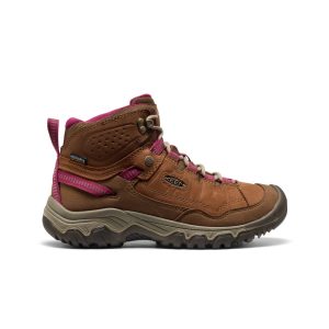 Women's Targhee IV Waterproof Hiking Boot Bison/Beaujolais
