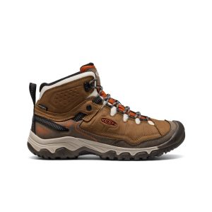 Men's Targhee IV Waterproof Hiking Boot Coyote/Gold Flame