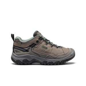 Women's Targhee IV Waterproof Hiking Shoe Steel Grey/Lily Pad