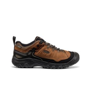 Men's Targhee IV Wide Waterproof Hiking Shoe Bison/Black