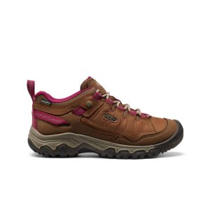 Women's Targhee IV Waterproof Hiking Shoe Bison/Beaujolais