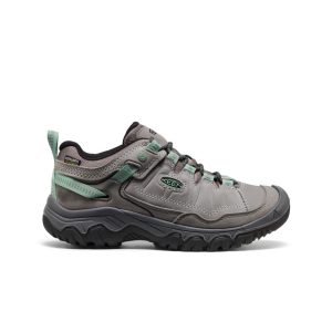 Women's Targhee IV Wide Waterproof Hiking Shoe Alloy/Granite Green