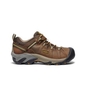 Men's Targhee II Waterproof Wide Cascade Brown/Golden Yellow