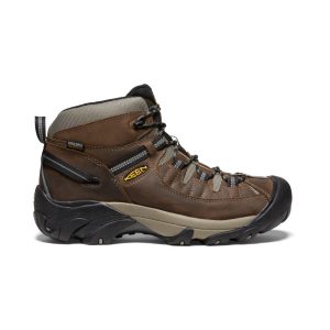 Men's Targhee II Waterproof Mid Wide Shitake/Brindle