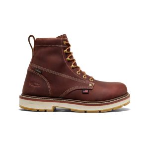 Men's Liberty 6" Waterproof 90?? Heel Boot (Carbon Toe) Bombay Brown/Gum