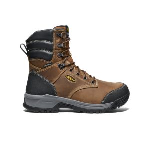 Men's Evanston 8" Insulated Waterproof Boot (Soft Toe) Bison/Black