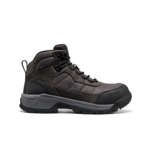 Men's Skokie Waterproof Work Boot (Carbon Toe) Magnet/Black