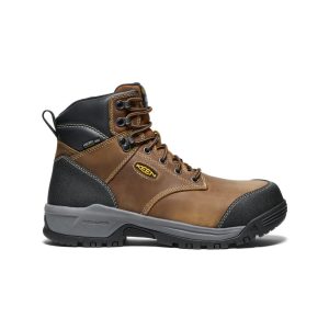 Men's Evanston 6" Insulated Waterproof Boot (Carbon Toe) Bison/Black
