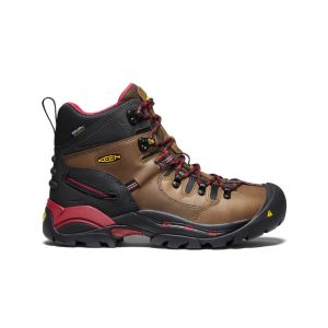 Men's Pittsburgh 6" Waterproof Boot (Steel Toe) Bison