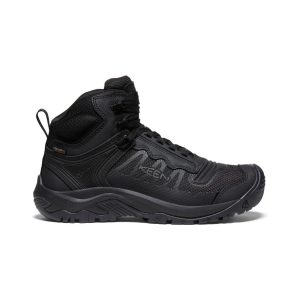 Men's Reno Waterproof Mid (Soft Toe) Black/Black