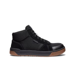 Men's Kenton Mid Work Shoe (Carbon Toe) Black/Gum