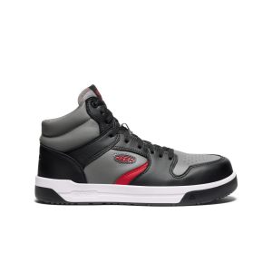 Men's Overton Mid Work Shoe (Carbon Toe) Steel Grey/Black