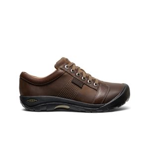 Men's Austin Shoe Wide Chocolate Brown