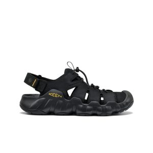 Men's Hyperport Fisherman Leather Sandal Black/Keen Yellow