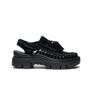 All Gender UNEEK PLT Tassel Sneaker Black/Black