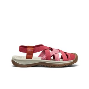 Women's Whisper Lattice Sandal Garnet/Burnt Brick
