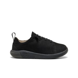 Little Kids' KNX Leather Sneaker Triple Black